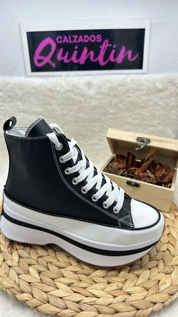 Converse de botín, piel sin limites